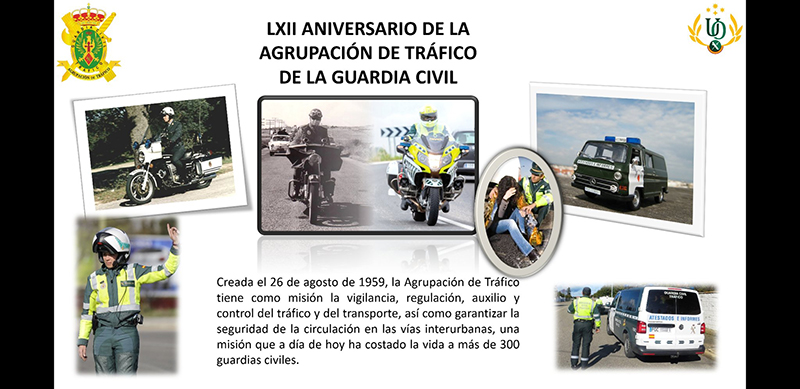 LXII ANIVERSARIO AGRUPACIÓN DE TRÁFICO DE LA GUARDIA CIVIL