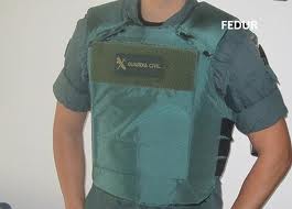 Insuficiente número de chalecos de protección en la Guardia Civil 