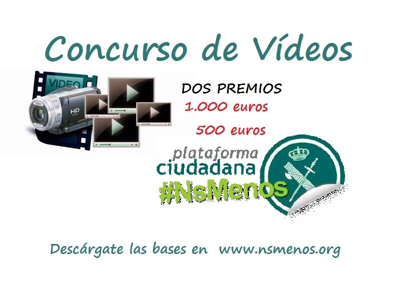 Concurso de vídeos plataforma #NsMenos