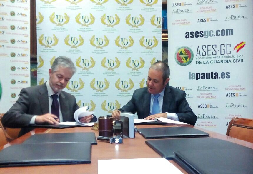 Acuerdo de colaboración entre asociaciones de mandos de la Guardia Civil
