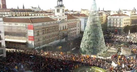 La manifestación policial más multitudinaria de Europa