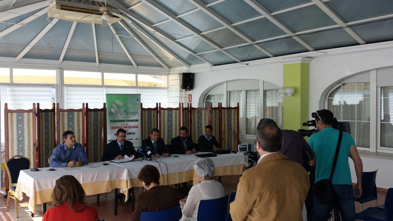 Presentación Plataforma #NsMenos en Extremadura