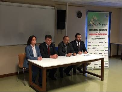 Presentación de la Plataforma ciudadana  #NsMenos en la Comunidad Autónoma de Castilla y León.