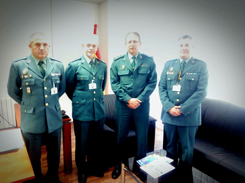  La Unión de Oficiales se reúne con el General Jefe de la Agrupación de Tráfico