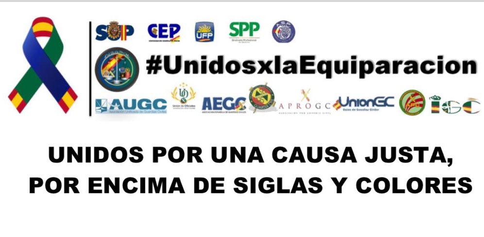 UNIDOS POR LA EQUIPARACIÓN, UNIDOS POR UNA CAUSA JUSTA