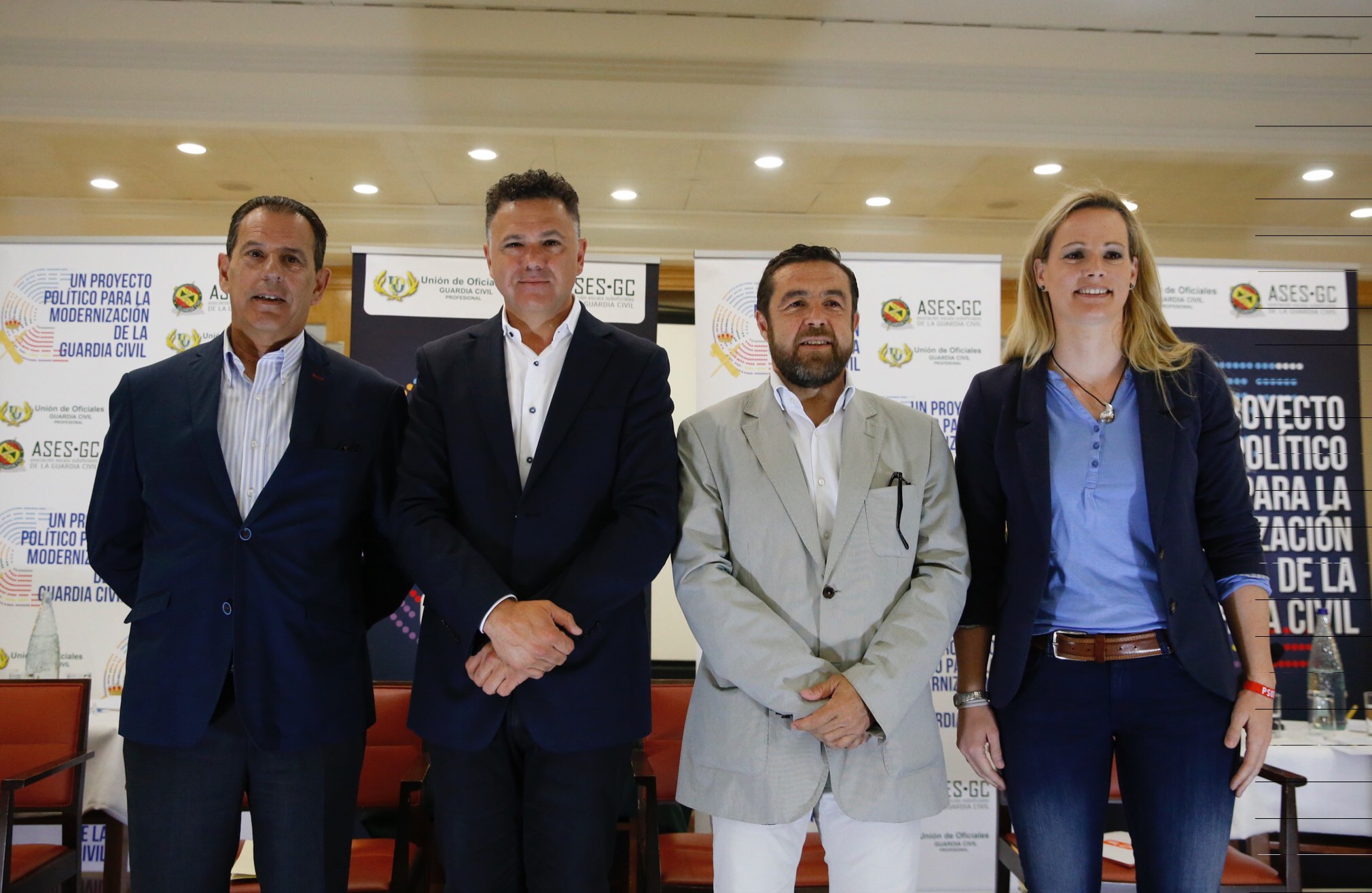 Debate sobre el programa electoral relativo a Guardia Civil de partidos políticos